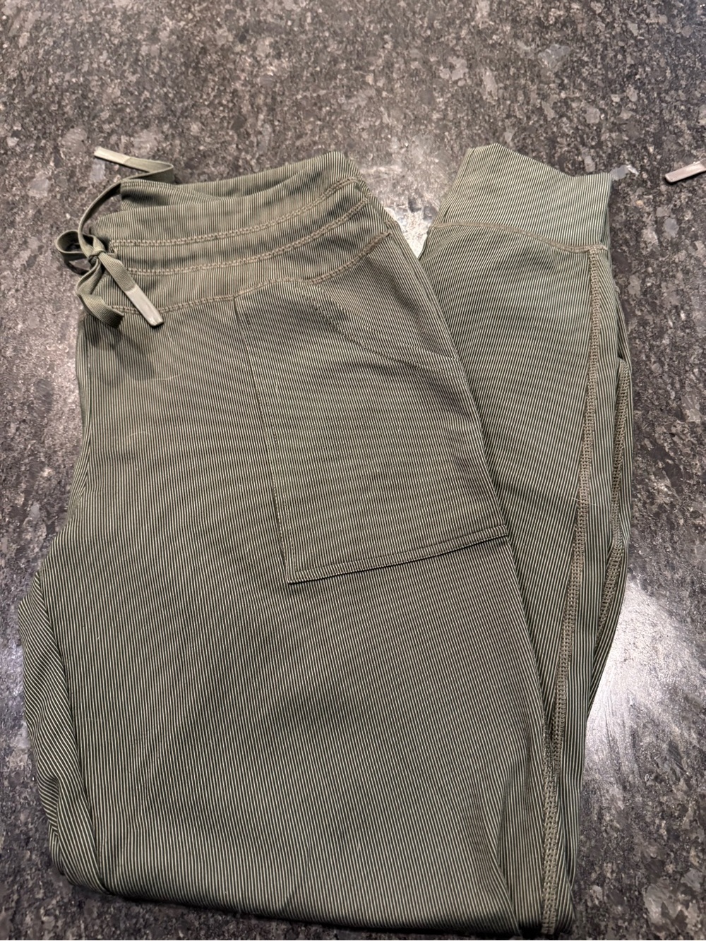 Grace & Lace Women’s Joggers in Olive Green